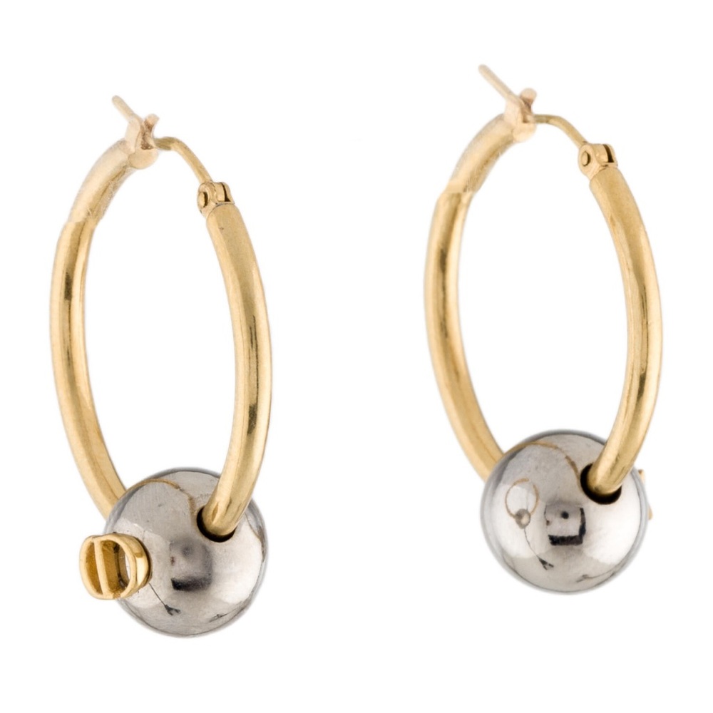 NWT Dior Hoop Earrings